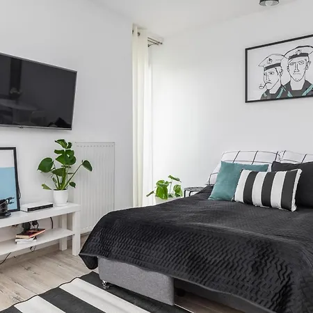 Apartament Black & White Apartment Swinoujscie